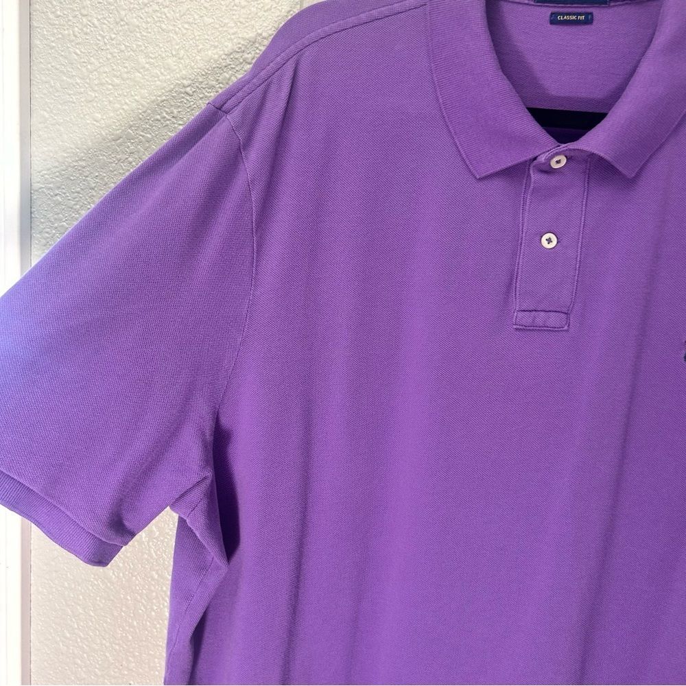 Polo Ralph Lauren Men’s Classic Fit Purple Polo Shirt- Size XXL - Picture 5 of 15